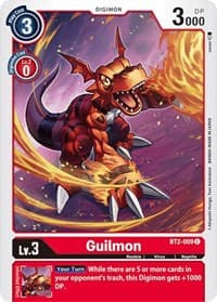 Guilmon - Release Special Booster 1.0 - Digimon Card Game card
