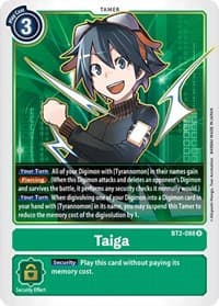 Taiga - Release Special Booster 1.0 - Digimon Card Game card