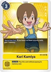 Kari Kamiya - Release Special Booster 1.0 - Digimon Card Game card