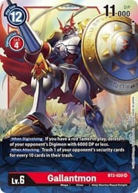 Gallantmon - Release Special Booster 1.0 - Digimon Card Game card