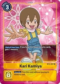 Kari Kamiya (Box Topper) - Release Special Booster 1.0 - Digimon Card Game card