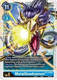 MetalSeadramon - Release Special Booster 1.0 - Digimon Card Game card