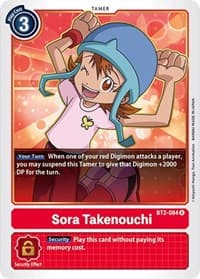 Sora Takenouchi - Release Special Booster 1.0 - Digimon Card Game card