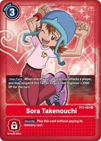 Sora Takenouchi (Box Topper) - Release Special Booster 1.0 - Digimon Card Game card