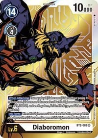 Diaboromon (Alternate Art) - Release Special Booster 1.0 - Digimon Card Game card