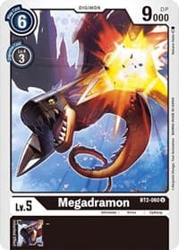 Megadramon - Release Special Booster 1.0 - Digimon Card Game card