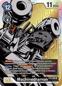 Machinedramon - BT2-066 (Dash Pack Ver. 1.0) - Release Special Booster 1.0 - Digimon Card Game card