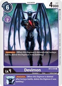 Devimon - Release Special Booster 1.0 - Digimon Card Game card