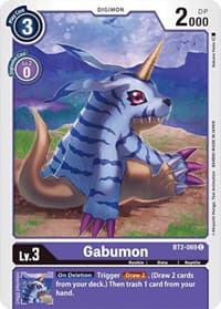 Gabumon - BT2-069 - Release Special Booster 1.0 - Digimon Card Game card