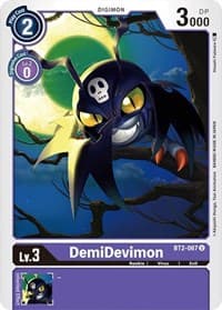 DemiDevimon - Release Special Booster 1.0 - Digimon Card Game card