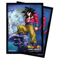 Dragon Ball Super SS4 Son Goku Standard Size Deck Protector (100-Pack) - Ultra Pro Card Sleeves - Card Sleeves card