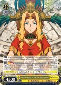 The Great Bird of the Sun, Quetzalcoatl - Fate/Grand Order Absolute Demonic Front: Babylonia - Weiss Schwarz card