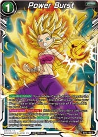 Power Burst (Gold Stamped) - Tournament Promotion Cards - Dragon Ball Super: Masters card