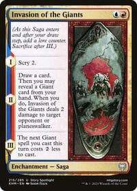 Invasion of the Giants - Kaldheim - Magic: The Gathering card
