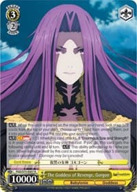 The Goddess of Revenge, Gorgon - Fate/Grand Order Absolute Demonic Front: Babylonia - Weiss Schwarz card
