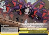Enormous Size and Strength - Fate/Grand Order Absolute Demonic Front: Babylonia - Weiss Schwarz card