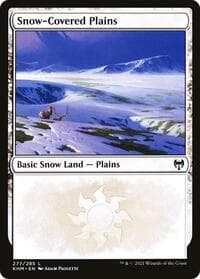 Snow-Covered Plains (277) - Kaldheim - Magic: The Gathering card