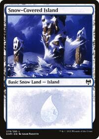 Snow-Covered Island (279) - Kaldheim - Magic: The Gathering card