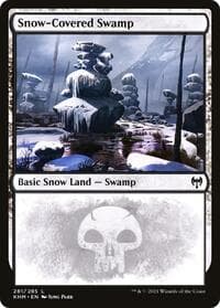 Snow-Covered Swamp (281) - Kaldheim - Magic: The Gathering card