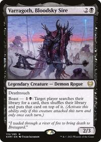 Varragoth, Bloodsky Sire - Kaldheim - Magic: The Gathering card