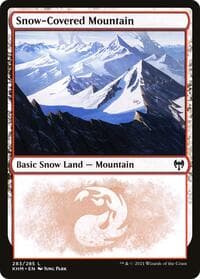 Snow-Covered Mountain (283) - Kaldheim - Magic: The Gathering card