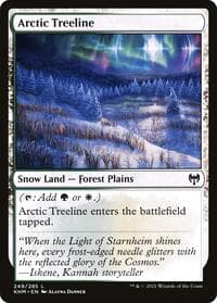 Arctic Treeline - Kaldheim - Magic: The Gathering card