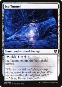 Ice Tunnel - Kaldheim - Magic: The Gathering card