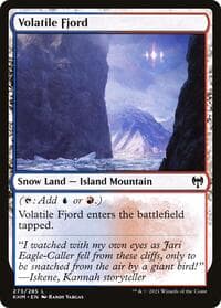 Volatile Fjord - Kaldheim - Magic: The Gathering card