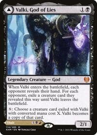 Valki, God of Lies - Kaldheim - Magic: The Gathering card