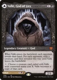Valki, God of Lies (Showcase) - Kaldheim - Magic: The Gathering card
