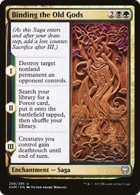 Binding the Old Gods - Kaldheim - Magic: The Gathering card