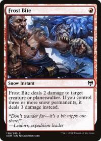 Frost Bite - Kaldheim - Magic: The Gathering card