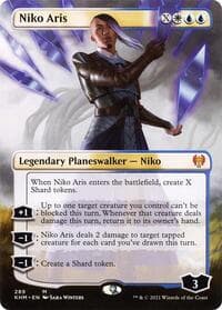 Niko Aris (Borderless) - Kaldheim - Magic: The Gathering card