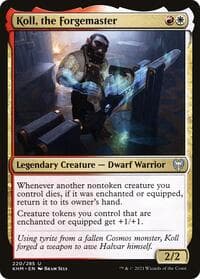 Koll, the Forgemaster - Kaldheim - Magic: The Gathering card