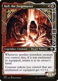 Koll, the Forgemaster (Showcase) - Kaldheim - Magic: The Gathering card