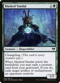 Masked Vandal - Kaldheim - Magic: The Gathering card