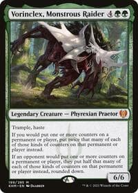 Vorinclex, Monstrous Raider - Kaldheim - Magic: The Gathering card
