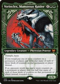 Vorinclex, Monstrous Raider (Showcase) - Kaldheim - Magic: The Gathering card