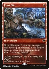 Frost Bite - Promo Pack: Kaldheim - Magic: The Gathering card