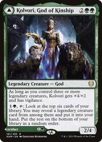 Kolvori, God of Kinship - Kaldheim - Magic: The Gathering card