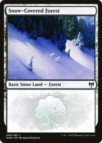 Snow-Covered Forest (284) - Kaldheim - Magic: The Gathering card