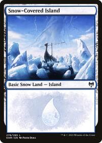 Snow-Covered Island (278) - Kaldheim - Magic: The Gathering card
