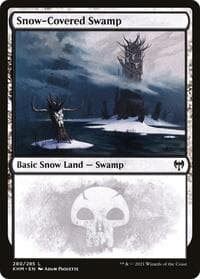 Snow-Covered Swamp (280) - Kaldheim - Magic: The Gathering card