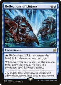 Reflections of Littjara - Kaldheim - Magic: The Gathering card
