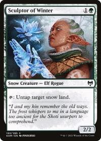 Sculptor of Winter - Kaldheim - Magic: The Gathering card