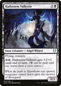Hailstorm Valkyrie - Kaldheim - Magic: The Gathering card