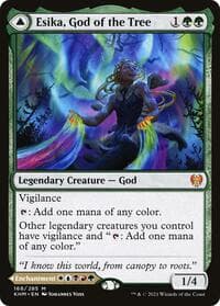 Esika, God of the Tree - Kaldheim - Magic: The Gathering card