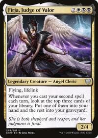 Firja, Judge of Valor - Kaldheim - Magic: The Gathering card