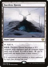 Faceless Haven - Kaldheim - Magic: The Gathering card