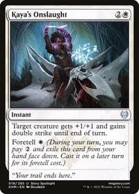 Kaya's Onslaught - Kaldheim - Magic: The Gathering card